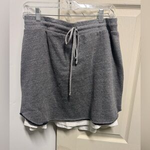 Pacsun La Hearts Sweatshirt Style Mini Skirt